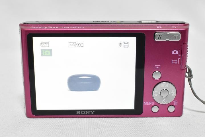SONY CyberShot DSC-W320 (良品） Sony Cyber-shot DSC-W320 14.1MP Digital Camera - Silver for