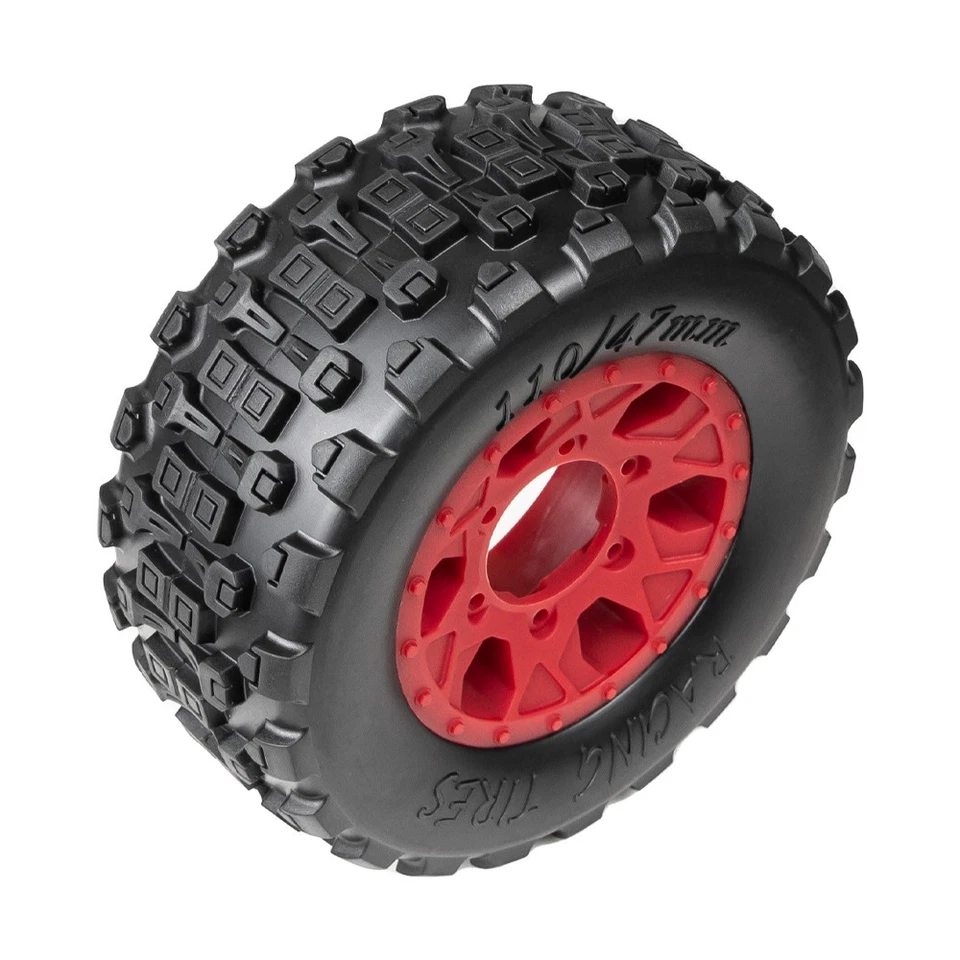 1/10 RC Monster Truck Reifen 12/14mm Hex 128*68mm MX28 2.8" - Bild 3 von 4