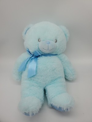 Linzy Baby Gund My First Teddy Blue Bear Plush Stuffed Toy Super Soft 12''