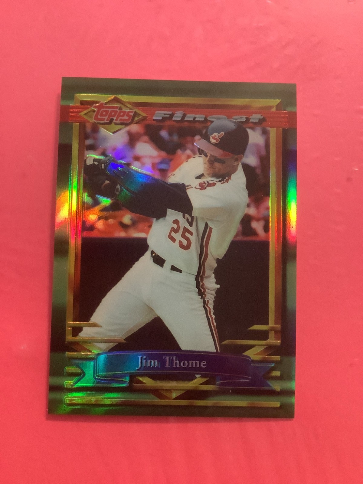 1994 Topps Finest - Jim Thome #102 Refractor