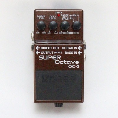 Boss OC-3 Super Oktave Gitarre Bass Effektpedal Oktaver getestet funktioniert...