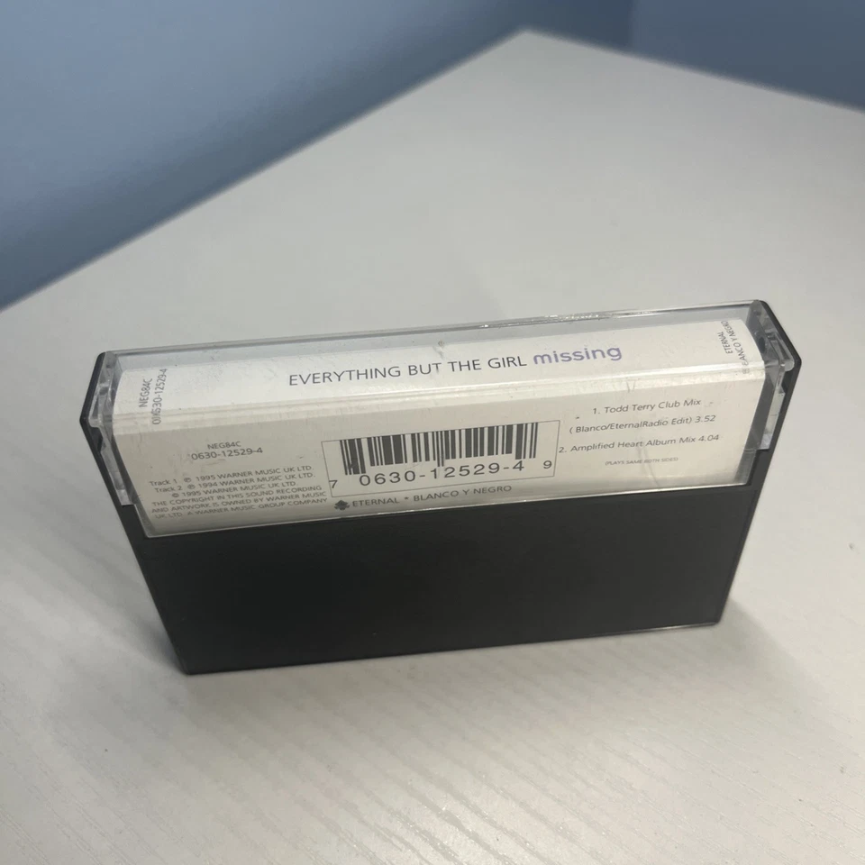 EVERYTHING BUT THE GIRL MISSING CASSETTE SINGLE TODD TERRY CLUB MIX 1995 - Image 3 of 3