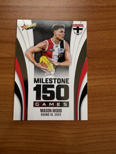 2026 AFL Select Footy Stars Milestone MASON WOOD St Kilda MG86