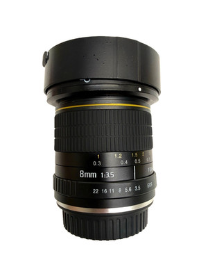 Oshiro Fish Eye CS Camera Lens 8mm 1:35  for Canon