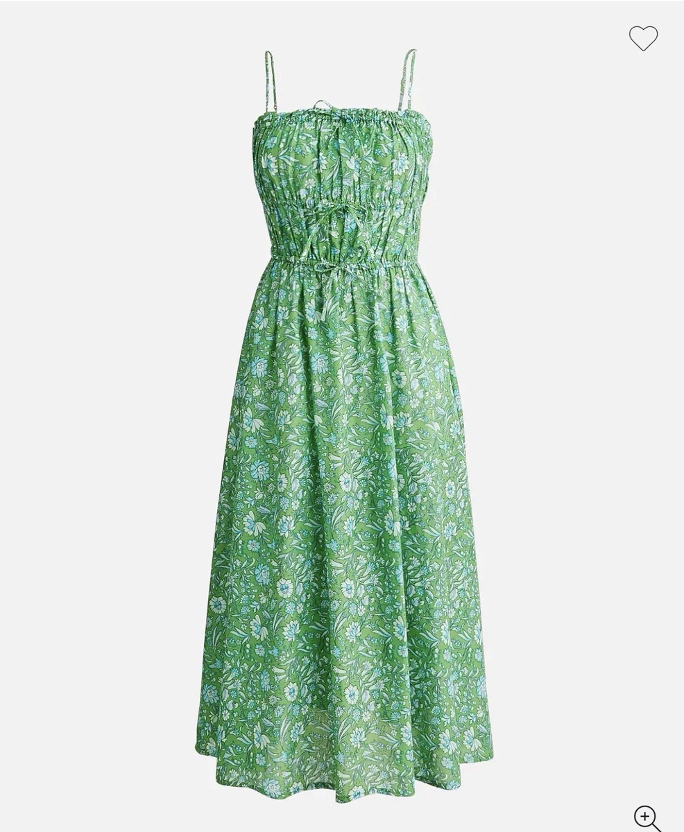 chinese dress ladies Dress Casual Maxi By J. Crew In Green & Pink, Size: Xl – Clothes Mentor  Brookfield WI #223 main image 1