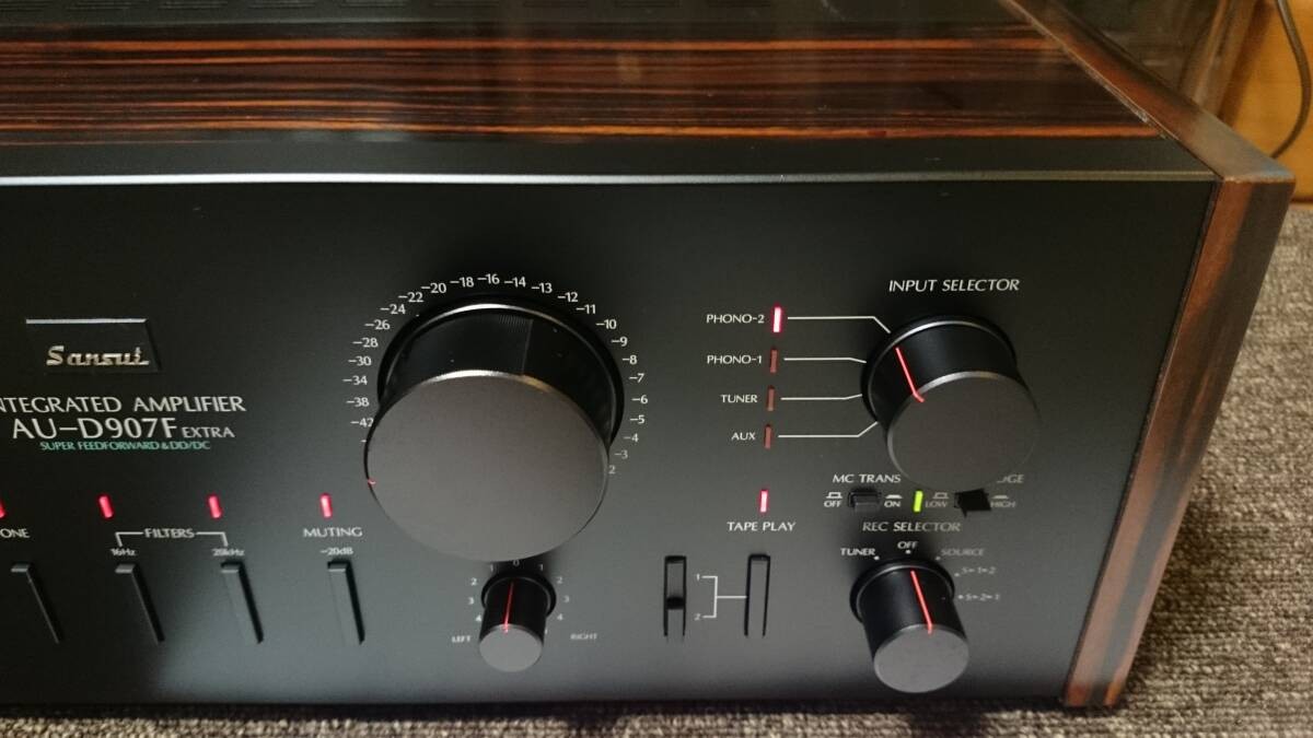 M6651 SANSUI プリメインアンプ AU-D907F EXTRA SANSUI AU-D907F