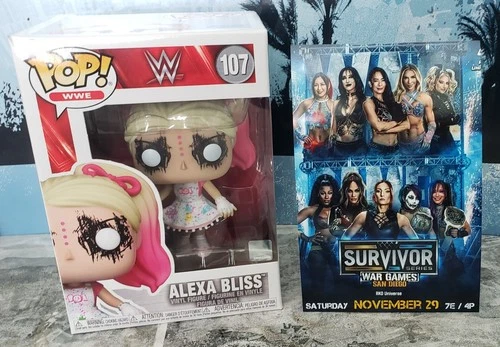 Funko Pop! WWE Alexa Bliss 107 Iyo Sky Rhea Ripley AJ Lee Nia Jax 4x6 Photo