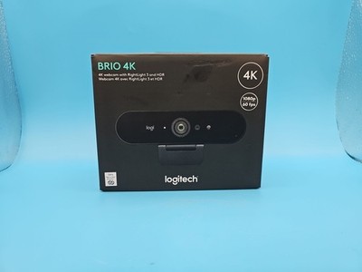 Logitech 4K Pro Webcam w Noise-Canceling Mic 960-001390