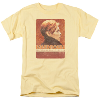 David Bowie Stage Tour Berlin 78 Licensed Adult T-Shirt