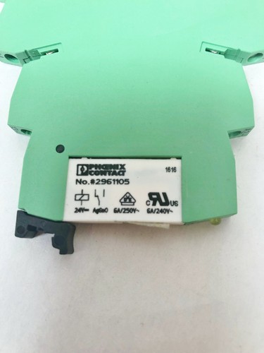 Phoenix Contact Contact PLC-OSC-24DC/24dc/2/C1D2 & Relay Socket: 2961105 #10110 - Picture 3 of 3