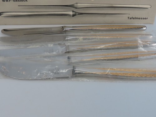WMF Bestek Tafelmesser Stainless Germany Dinner Knives Set of 6 in Box New - Picture 9 of 20