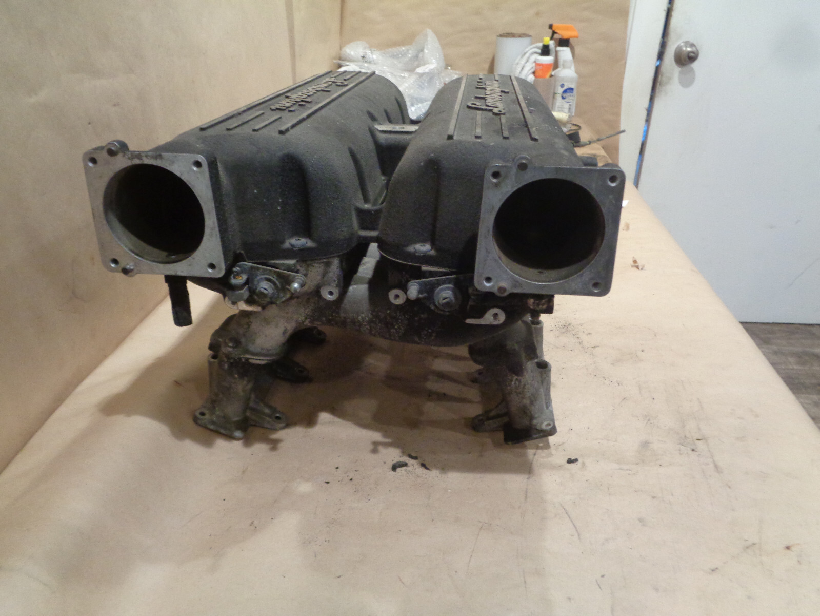 Lamborghini Gallardo Intake Manifold With Covers Part# 07L129565B/ 07L133433D