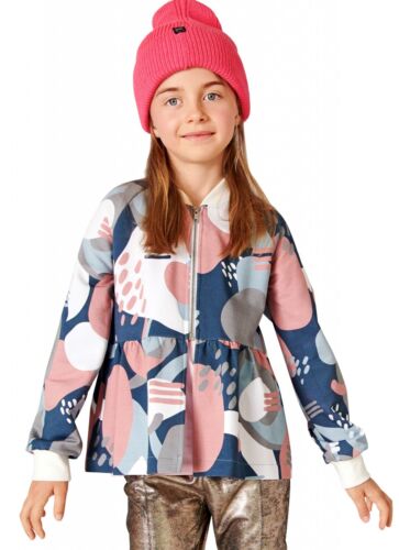 BURDA KIDS 9237 CHILD'S SWEATSHIRT Sewing Pattern Sizes 4 -10 Skill: EASY - Picture 4 of 8