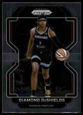 2022 Panini Prizm WNBA #45 Diamond DeShields Silver Phoenix Mercury