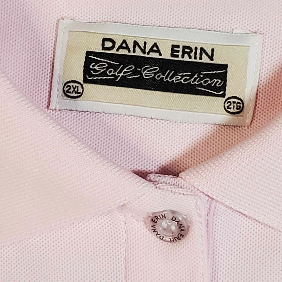 Polo Dana Erin Golf Collection 2XL Rosa Foto 2 de 4