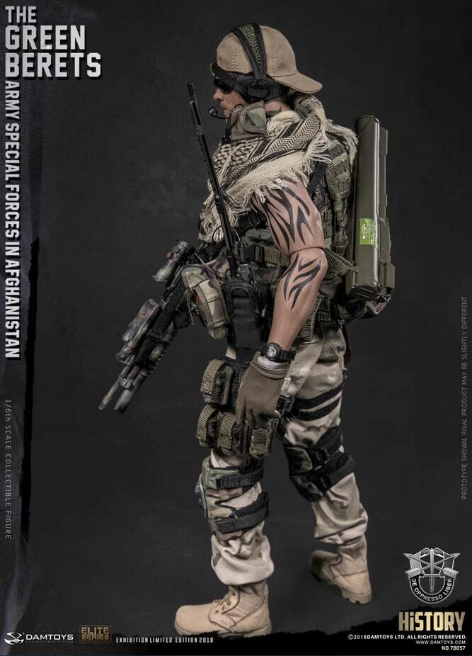 DAMTOYS DAM78057”THE GREEN BERETS” ARMY SPECIAL FORCES IN