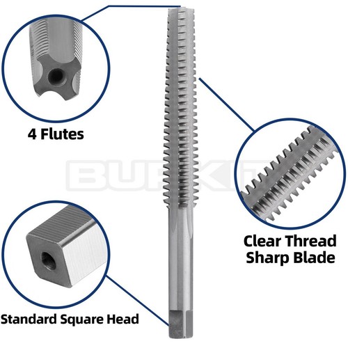 ACME 1 1/8"-4 Rubinetto Trapezoidale Sinistro, HSS 1-1/8 x 4 Rubinetto Filettato Trapezoidale - Foto 9 di 13