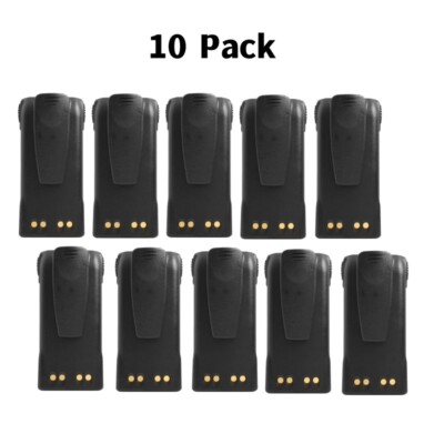 Lot/10 Replacement Li-ion Battery for HT750 HT1250 GP338 GP328  Radio 2600MAh