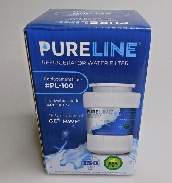 Pureline Refrigerator Water Filter Model PL100S Replacement Filter