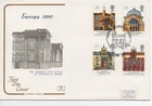 GB - First Day Cover - (CCS) 1990 - Europa - Buildings - pmk Windsor