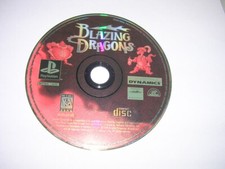 Blazing Dragons (Playstation 1 PS1 PSX) Disc Only, No Case, No Manual
