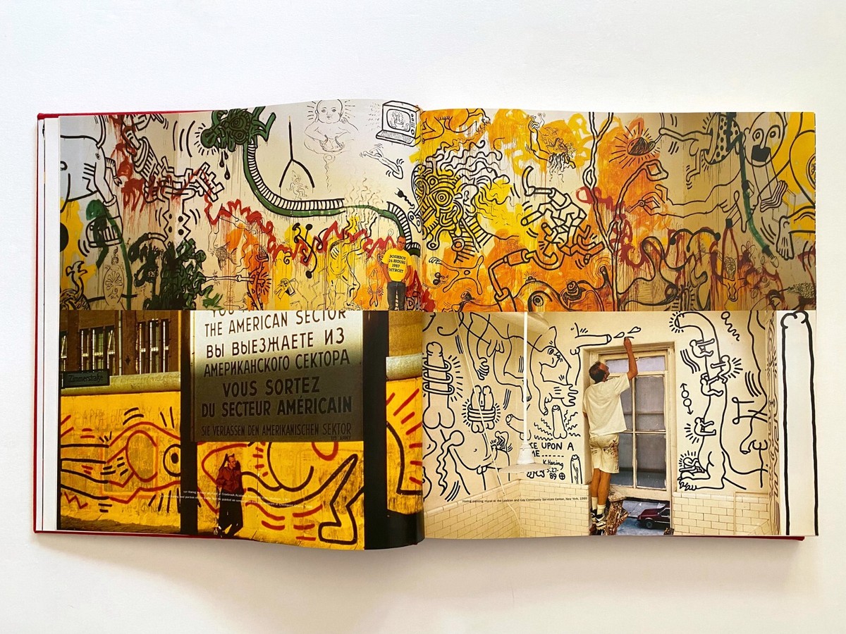 アート・デザイン・音楽 KEITH HARING 1997 1ST POP ART EXHBT BOOK KEITH HARING RARE 1997 1ST ED LANDMARK VOLUME LARGE