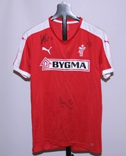 Denmark national handball team shirt 17 hand signed Puma Size L
