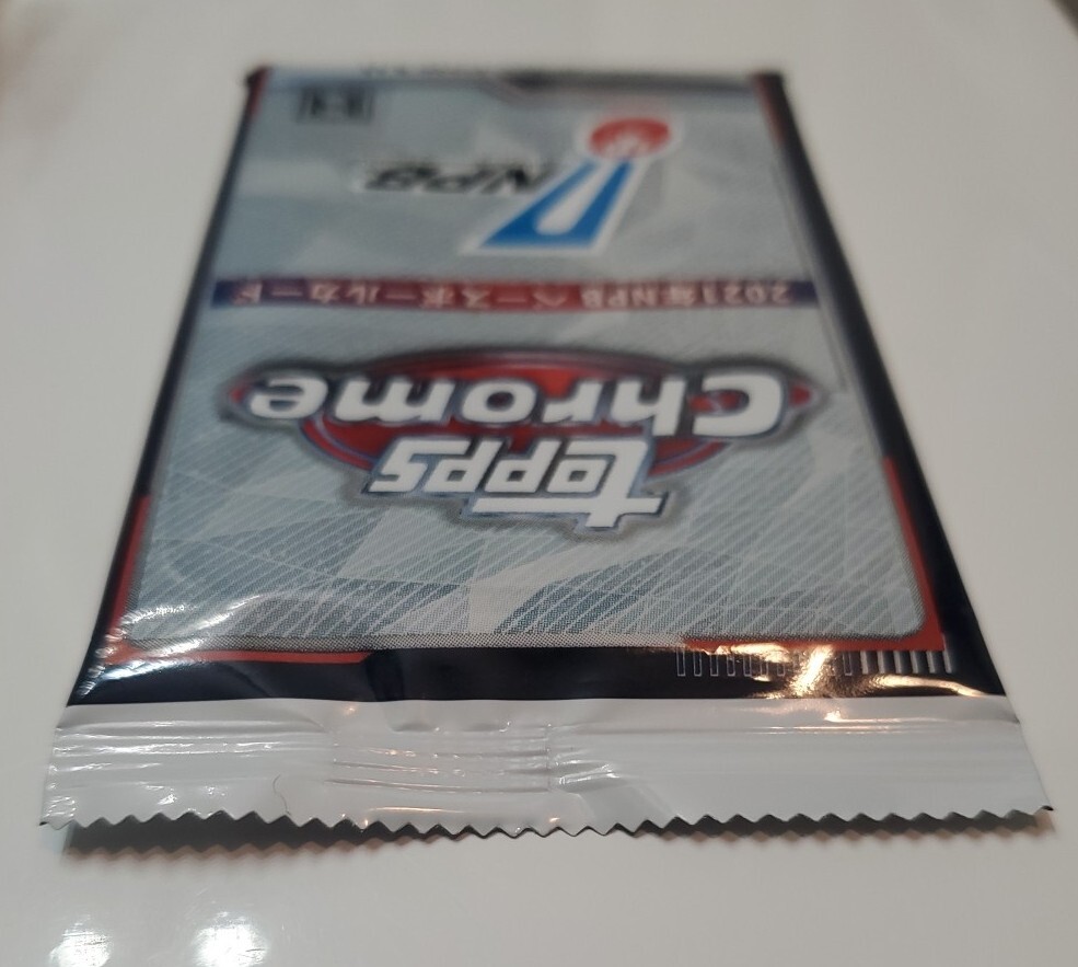 topps 2021年　NPB ベースボールカード 1Box 未開封 シュリンク topps 2021年 NPB ベースボールカード 1ボックス 未開封