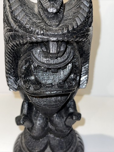 Vintage Cocojoe's Hawaii "Winner Tiki" Genuine Lava Tiki - Picture 5 of 21