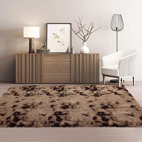 Area Rugs Living Room Ultra-Luxurious Soft and Thick Faux Fur Shag Rug Non-Slip - Picture 15 of 21