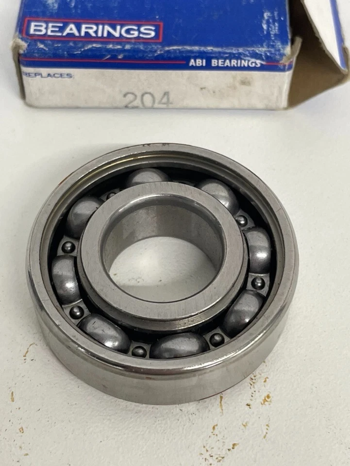 204 ABI 品牌手动传动埋头轴轴承 NOS xref。 国家 # 204 — 第 3/4 张图片