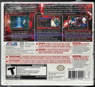 Shin Megami Tensei: Devil Survivor Overclocked 3DS (Brand New