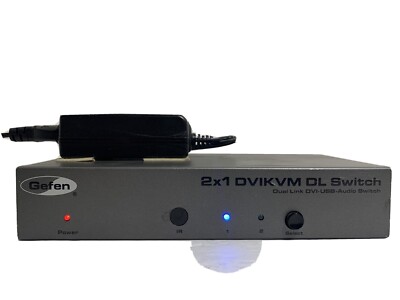 2x1 GEFEN DVI DL KVM (DUAL LINK) SWITCHER EXT-DVIKVM-241DL 