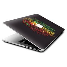 Skin Decals Wrap for MacBook Pro Retina 13" - Rasta Dread Lion Irie