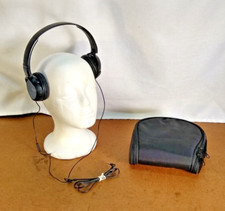 Sony Wired Over the Ear Headphones - Black with case