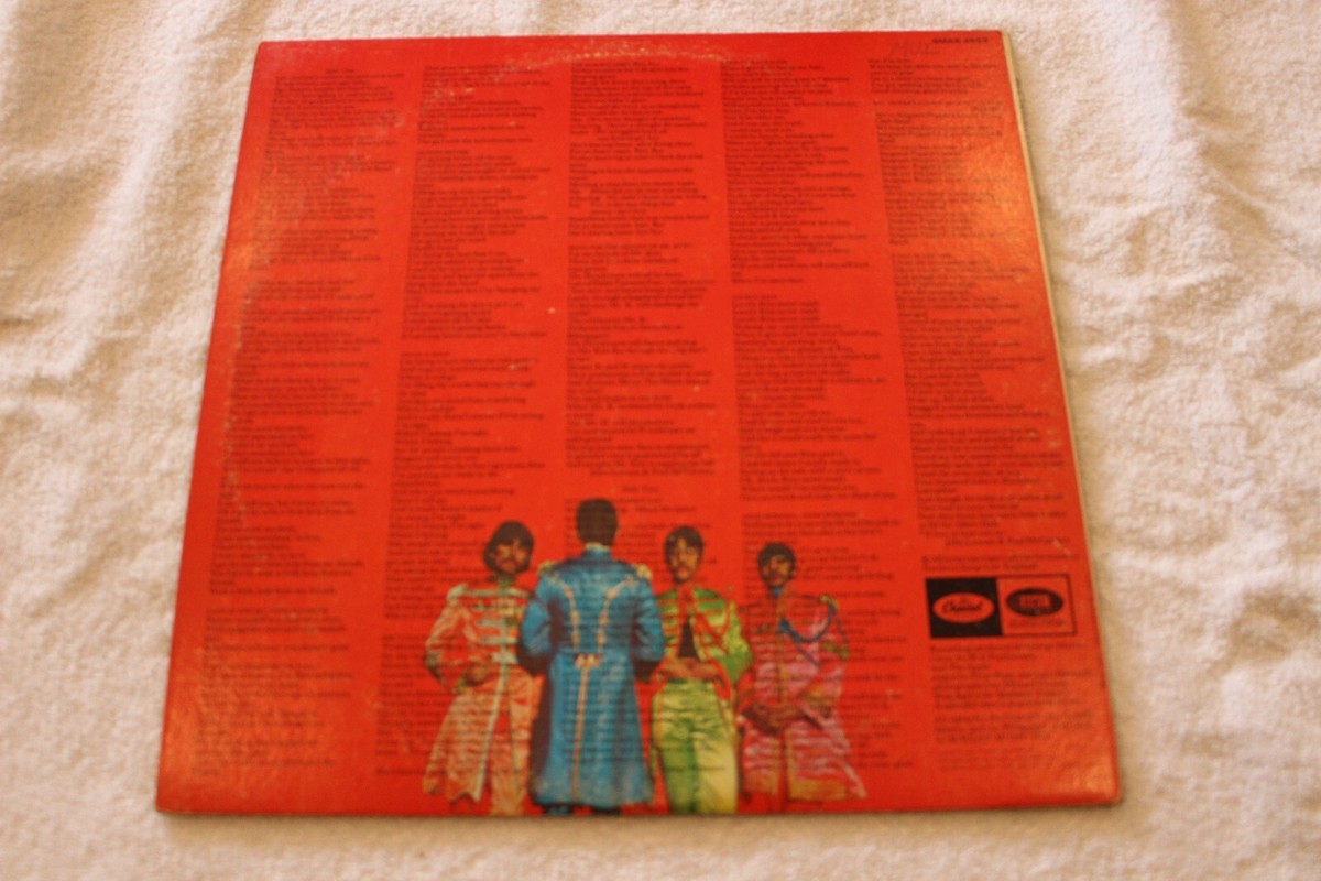 Beatles -Sgt. Pepper's Lonely Hearts 1967 LP with inner