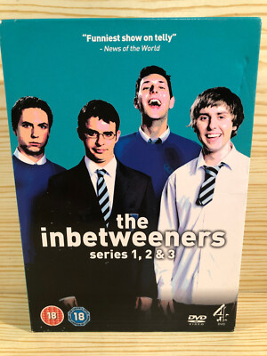 The Inbetweeners Series 1,2,3 Dvd Box Set Classic Channel