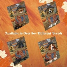 Halloween Fall Pumpkin Dog Cat Pet Photo Lovers Sherpa Fleece Throw Blanket