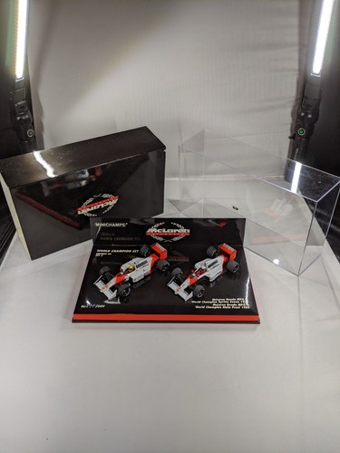 Senna Prost, WC Set 2, 1988/89 McLaren Honda MP4/4, MP4 5, 1:43 Minichamps - 第 1/13 張圖片