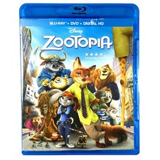 Walt Disney's - Zootopia Blu-ray/DVD, 2016 