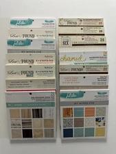 My Mind's Eye 6 x 6 Paper Pads-Multiple Variations Available-You Choose