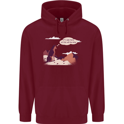 Peeing Dog in the Mountains Funny Childrens Kids Hoodie - Picture 22 of 68