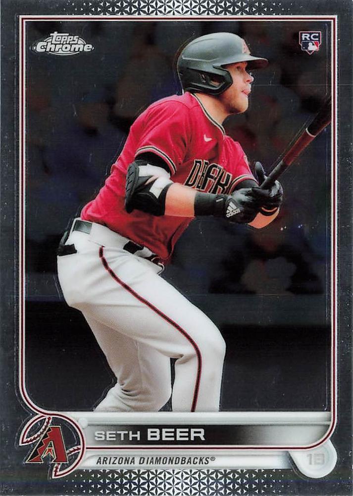 2022 Topps Chrome Seth Beer #186 Arizona Diamondbacks