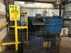 Roto-Finish ST-20 Spiratron Vibratory Finisher | 20 Cu Ft | GOOD LINER | S/N 20M