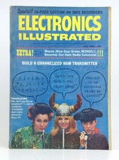 Electronics Illustrated July 1966 Volume 9 Number 4 Fawcett Magazine K383