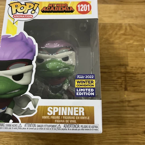 Funko Pop! MHA My Hero Academia Spinner #1201 2022 Wintercon Shared 