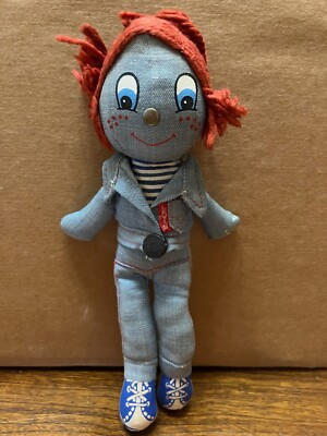 VTG - KNICKERBOCKER LEVI STRAUSS JEANS 2X DENIM RAG DOLL 10