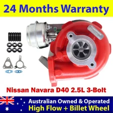 Turbo Pros GEN1 High Flow Billet Turbo For Nissan Navara D40 YD25 2.5L 3-Bolt