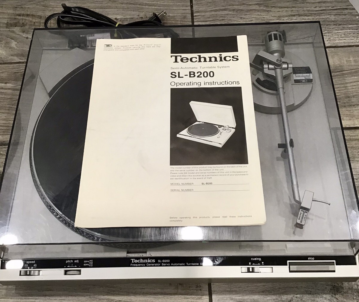 Lenty　slb200 Vintage Technics Sl-b200 SLB200 Frequency Generator Servo