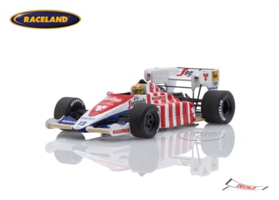 Toleman TG184 Hart Turbo F1 GP Portugal 1984 Ayrton Senna, Spark 1:43, S2784